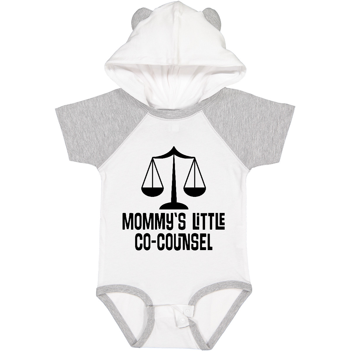 Inktastic Mommy Little Co Counsel Lawyer Baby Bodysuit Daughter Childs Outfit - Picture 23 of 24