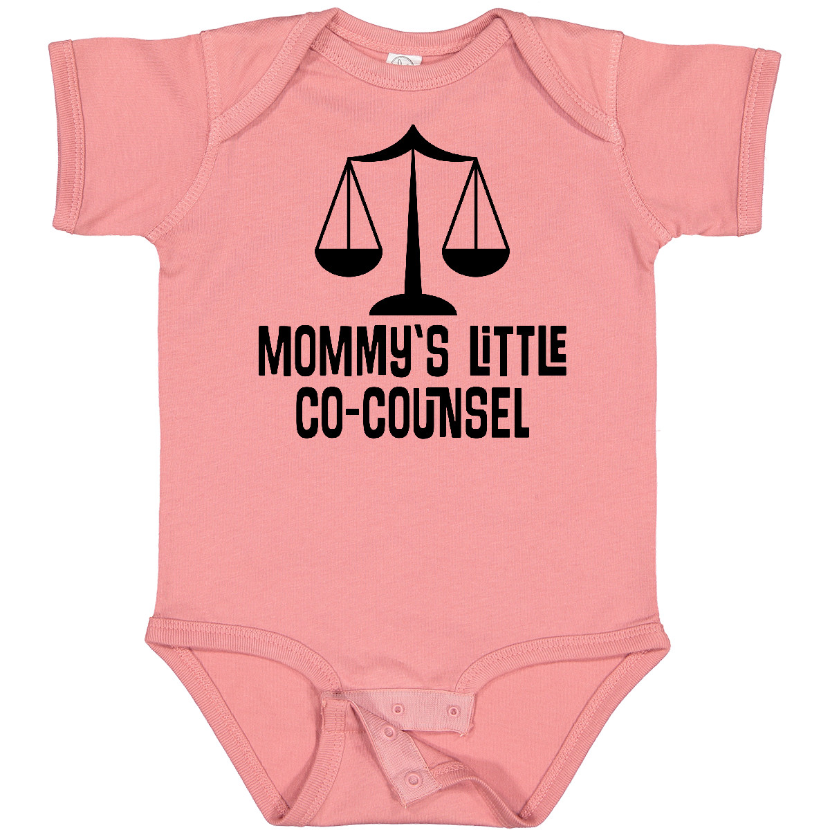 Inktastic Mommy Little Co Counsel Lawyer Baby Bodysuit Daughter Childs Outfit - Picture 14 of 24