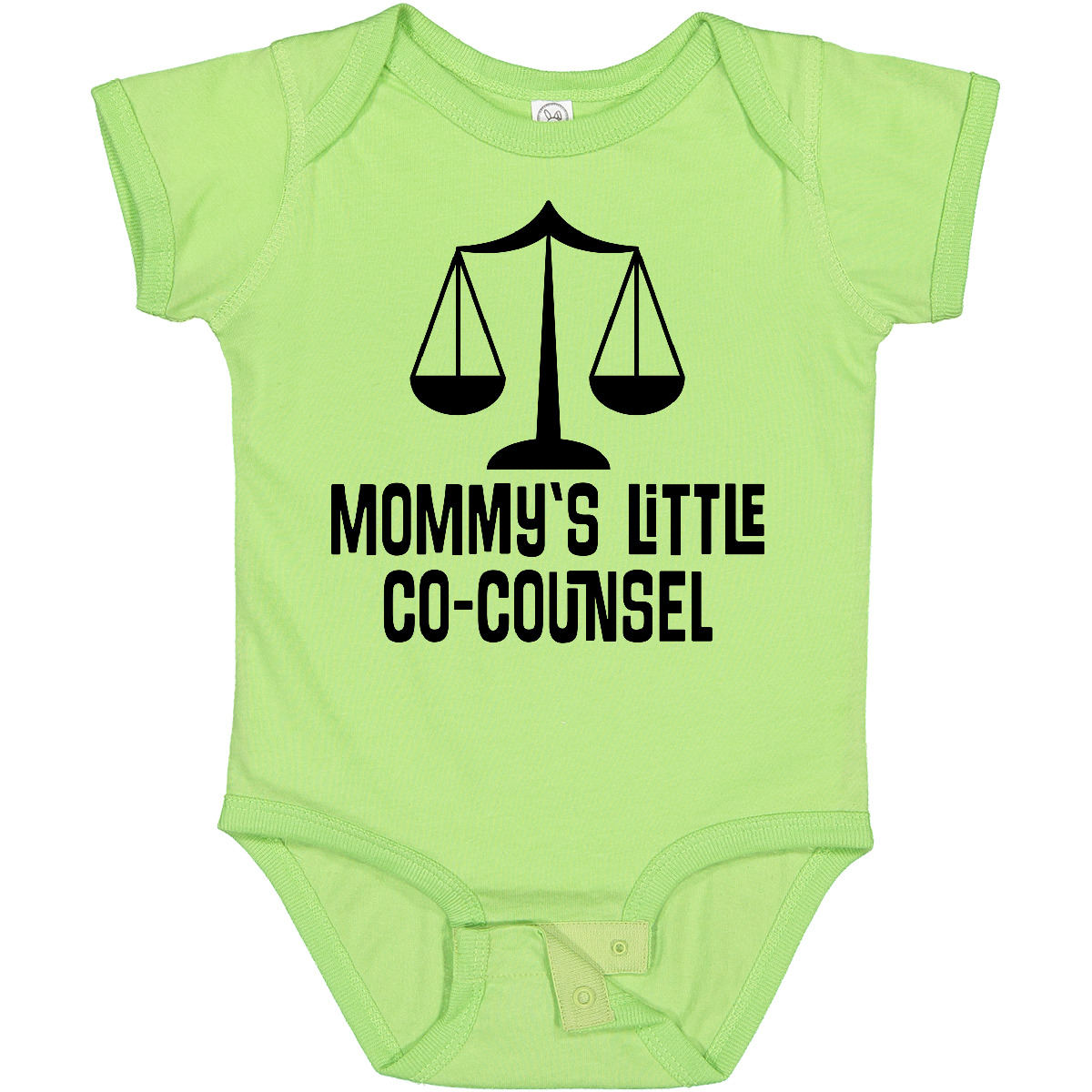 Inktastic Mommy Little Co Counsel Lawyer Baby Bodysuit Daughter Childs Outfit - Picture 13 of 24