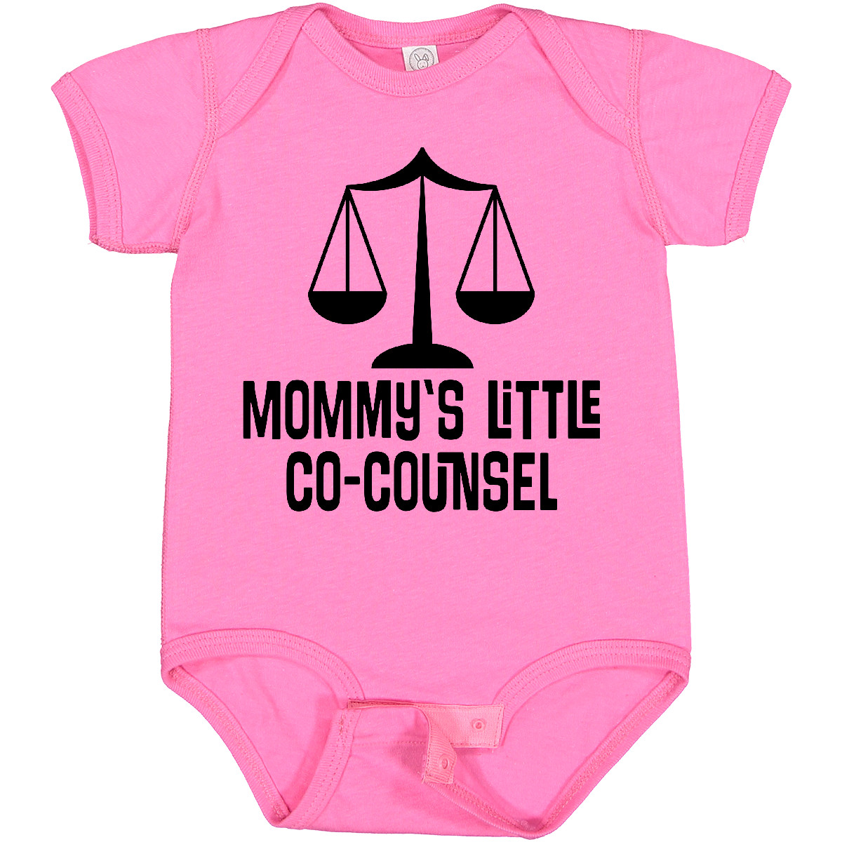 Inktastic Mommy Little Co Counsel Lawyer Baby Bodysuit Daughter Childs Outfit - Picture 17 of 24