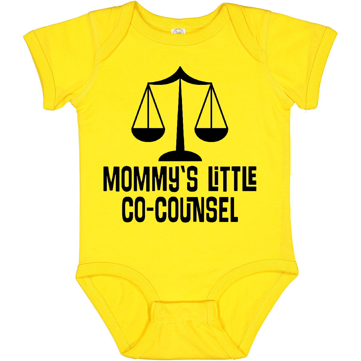 Inktastic Mommy Little Co Counsel Lawyer Baby Bodysuit Daughter Childs Outfit - Picture 24 of 24