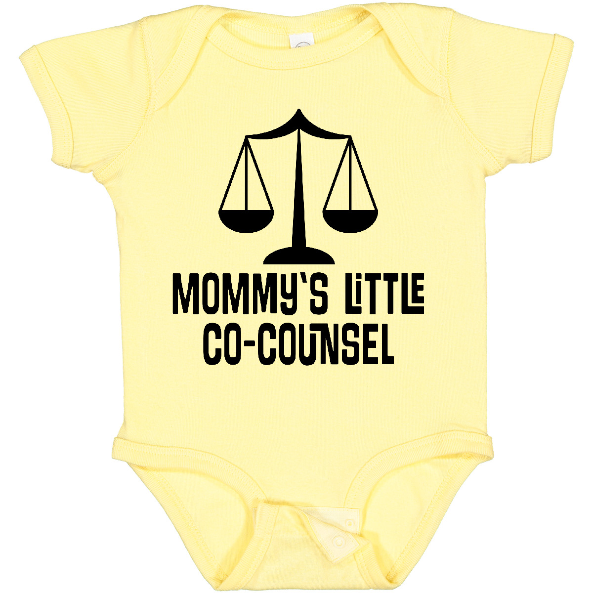 Inktastic Mommy Little Co Counsel Lawyer Baby Bodysuit Daughter Childs Outfit - Picture 3 of 24
