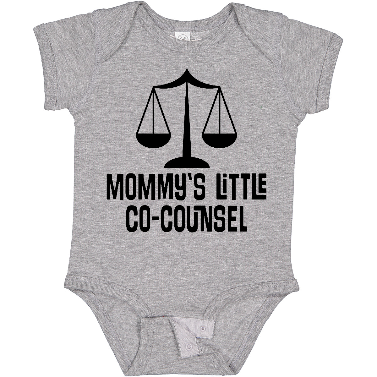 Inktastic Mommy Little Co Counsel Lawyer Baby Bodysuit Daughter Childs Outfit - Picture 7 of 24