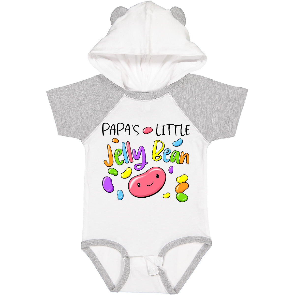 Inktastic Papa's Little Jellybean süßer Ostern Süßigkeiten Baby Body Kinder Papa Papa - Bild 9 von 9