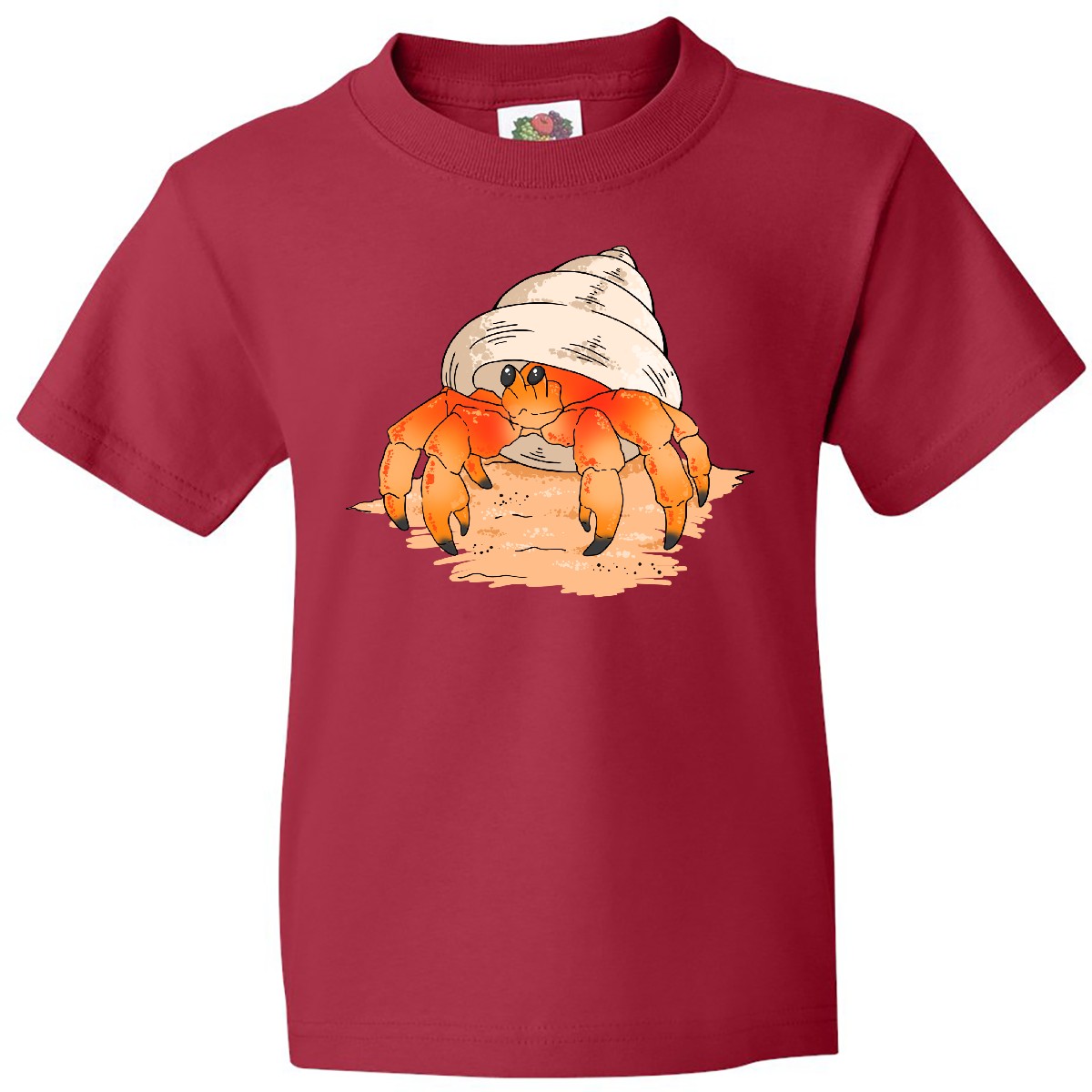Inktastic Cute Hermit Crab On Beach Youth T-Shirt Sunshine I Present Niece Jmg - Picture 6 of 10