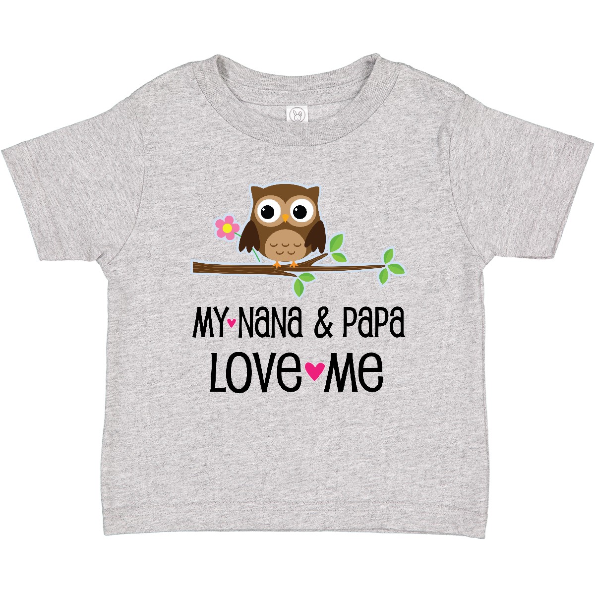 Baby Clothes Baby Girl Love Shirt Inktastic Nana And Papa Love Me Baby Girl Baby T-Shirt Girls Clothes New  Shower