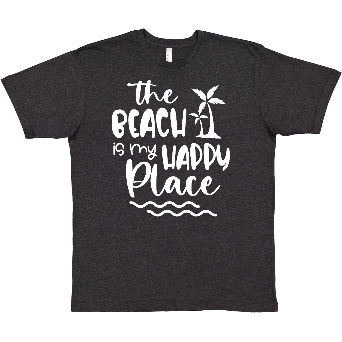 Inktastic Spring Break The Beach Is My Happy Place T-Shirt I Love Lover Summer - Picture 12 of 12