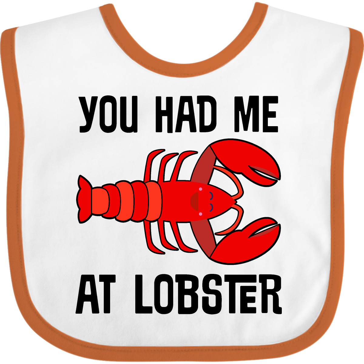 Inktastic Funny Lobster Lover Kids Seafood Baby Bib Sea Ocean Creature Childs - Picture 11 of 13