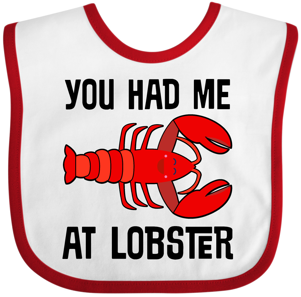 Inktastic Funny Lobster Lover Kids Seafood Baby Bib Sea Ocean Creature Childs - Picture 13 of 13