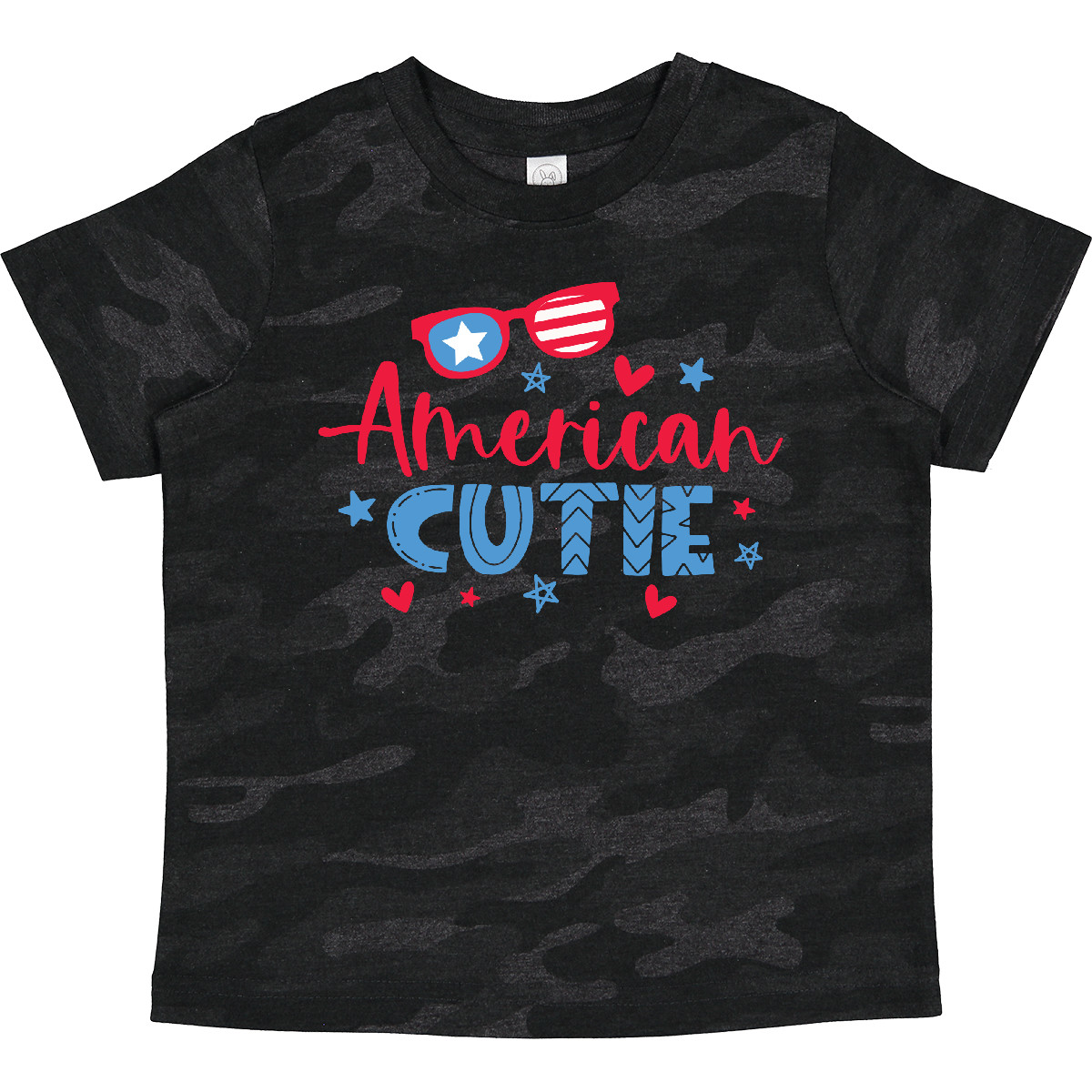 Inktastic 4th Of July American Cutie Red And Blue Stars And Toddler T-Shirt Cute - Picture 8 of 9