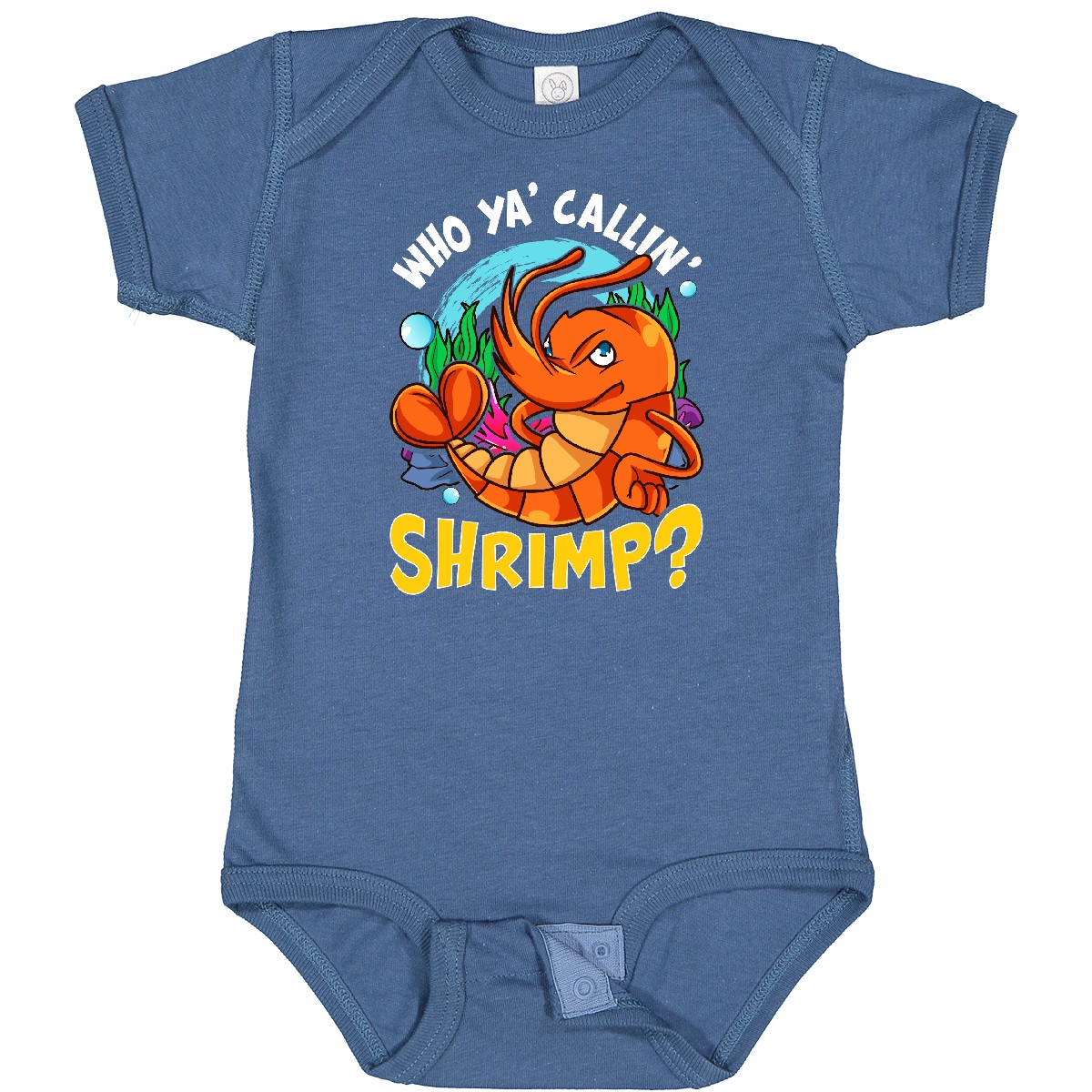 Inktastic Funny Shrimp Baby Outfit Baby Bodysuit Sea Creature Humor New Boy Girl - Picture 6 of 9
