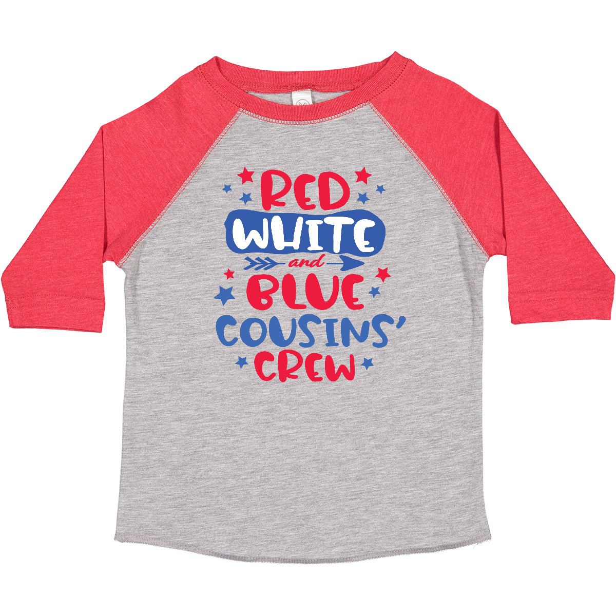 Inktastic Cousins Crew Red White And Blue 4th Of July Toddler T-Shirt Fourth Fun - Picture 7 of 11
