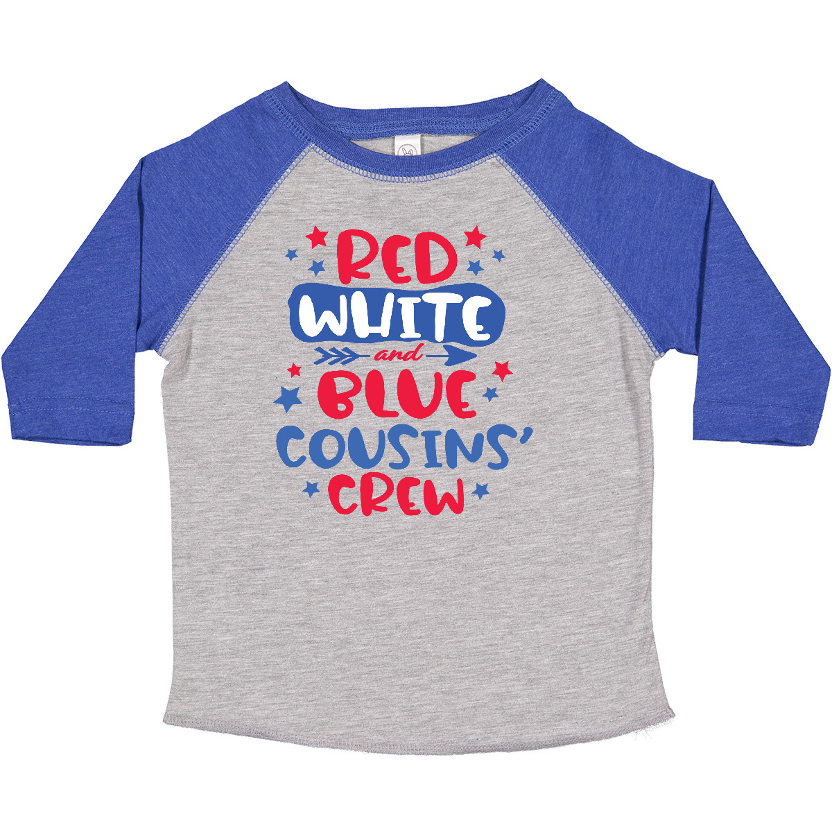 Inktastic Cousins Crew Red White And Blue 4th Of July Toddler T-Shirt Fourth Fun - Picture 8 of 11