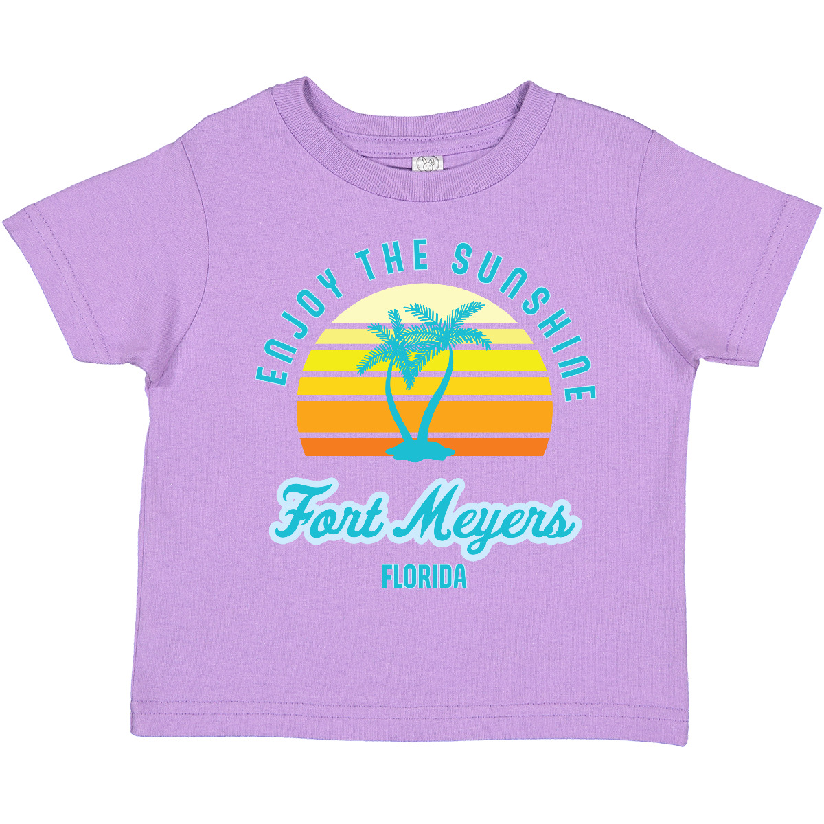 Inktastic Summer Enjoy The Sunshine Fort Meyers Florida In Blue Toddler T-Shirt - Imagen 4 de 7