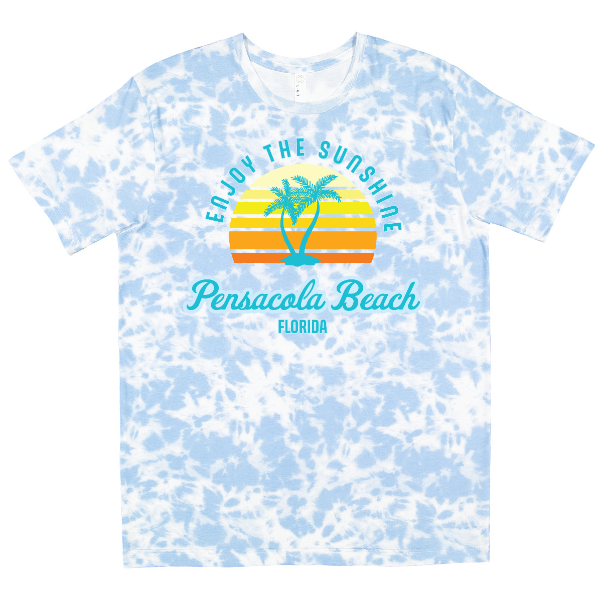 Inktastic Summer Enjoy The Sunshine Pensacola Beach Florida in Blau T-Shirt Herren - Bild 8 von 10