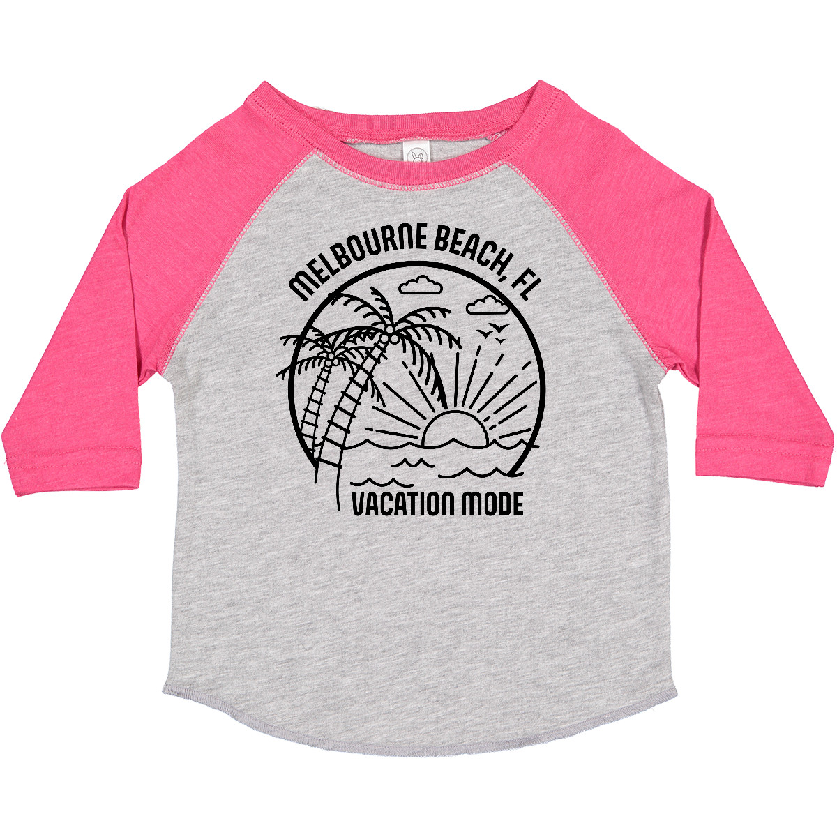 Inktastic Summer Vacation Mode Melbourne Beach Florida Toddler T-Shirt Sunshine - Picture 4 of 11