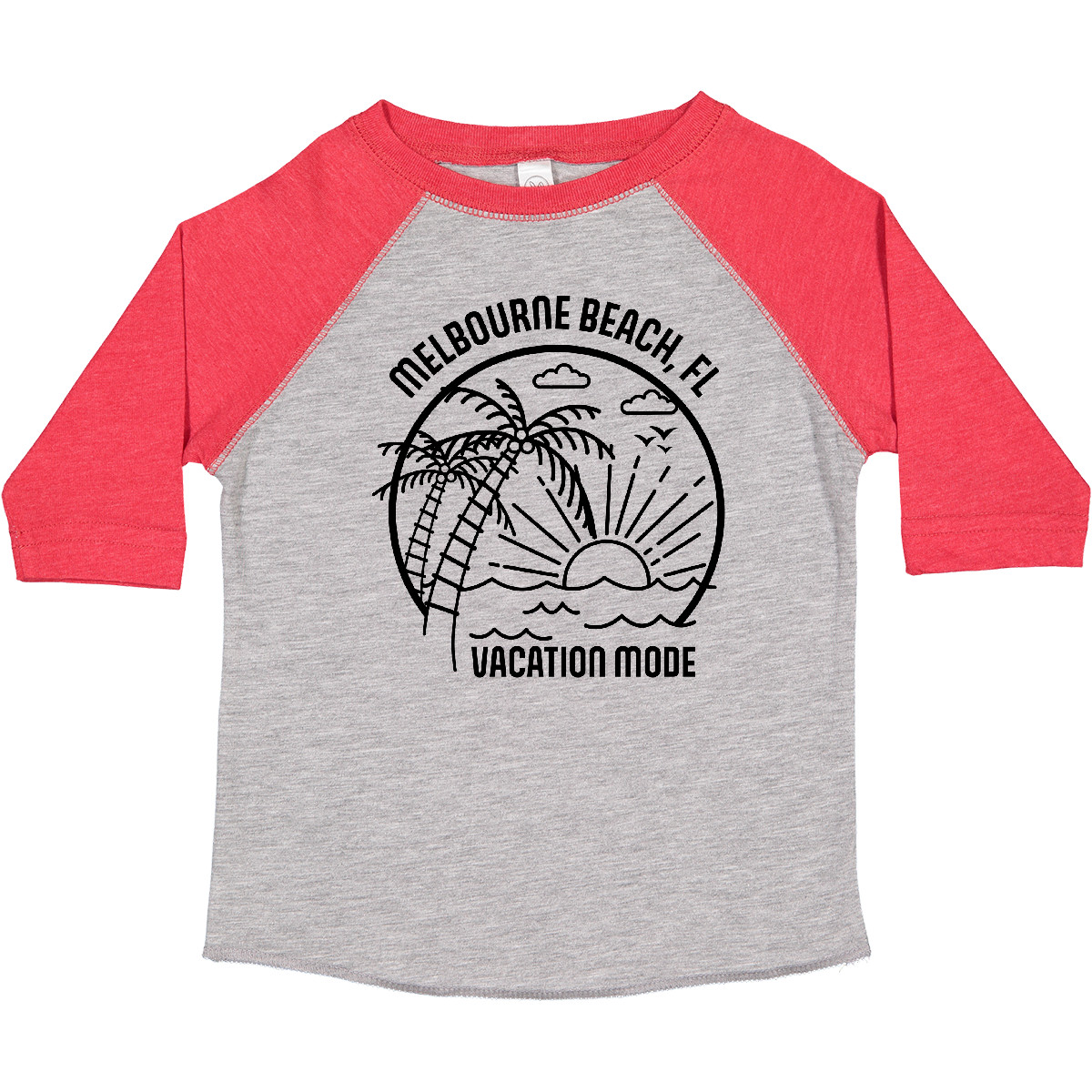 Inktastic Summer Vacation Mode Melbourne Beach Florida Toddler T-Shirt Sunshine - Picture 5 of 11