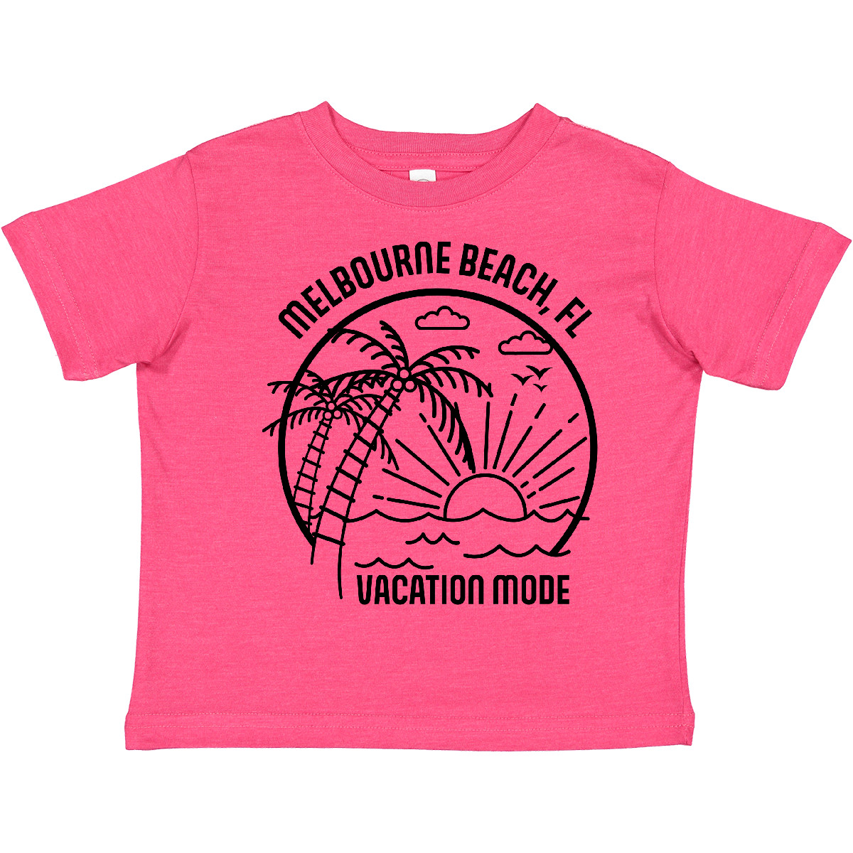 Inktastic Summer Vacation Mode Melbourne Beach Florida Toddler T-Shirt Sunshine - Picture 10 of 11