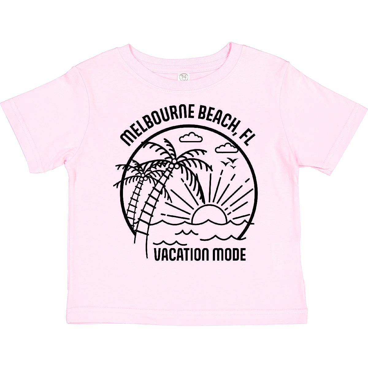 Inktastic Summer Vacation Mode Melbourne Beach Florida Toddler T-Shirt Sunshine - Picture 8 of 11