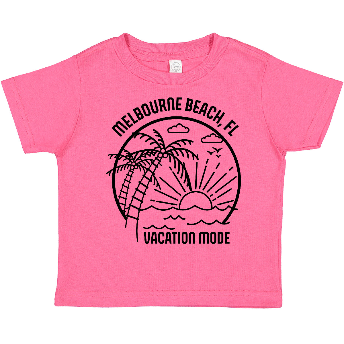 Inktastic Summer Vacation Mode Melbourne Beach Florida Toddler T-Shirt Sunshine - Picture 6 of 11