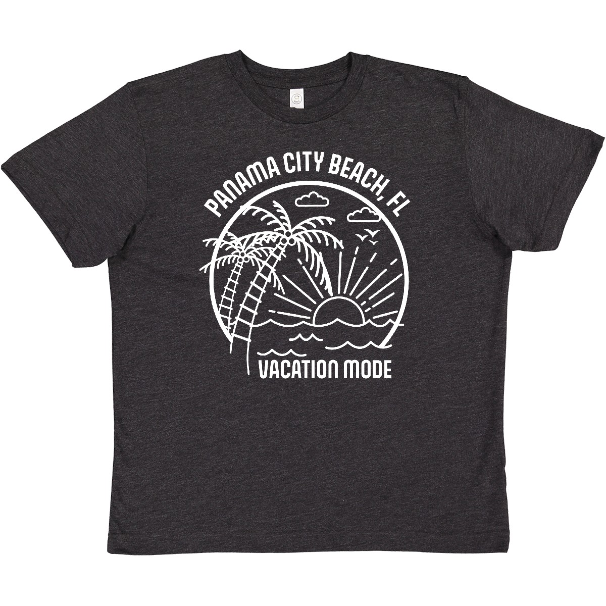Inktastic Summer Vacation Mode Panama City Beach Florida Youth T-Shirt Sunshine - Picture 8 of 10