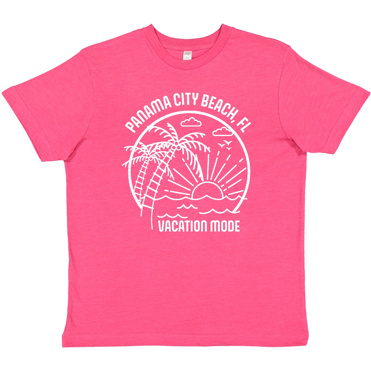Inktastic Summer Vacation Mode Panama City Beach Florida Youth T-Shirt Sunshine - Picture 9 of 10