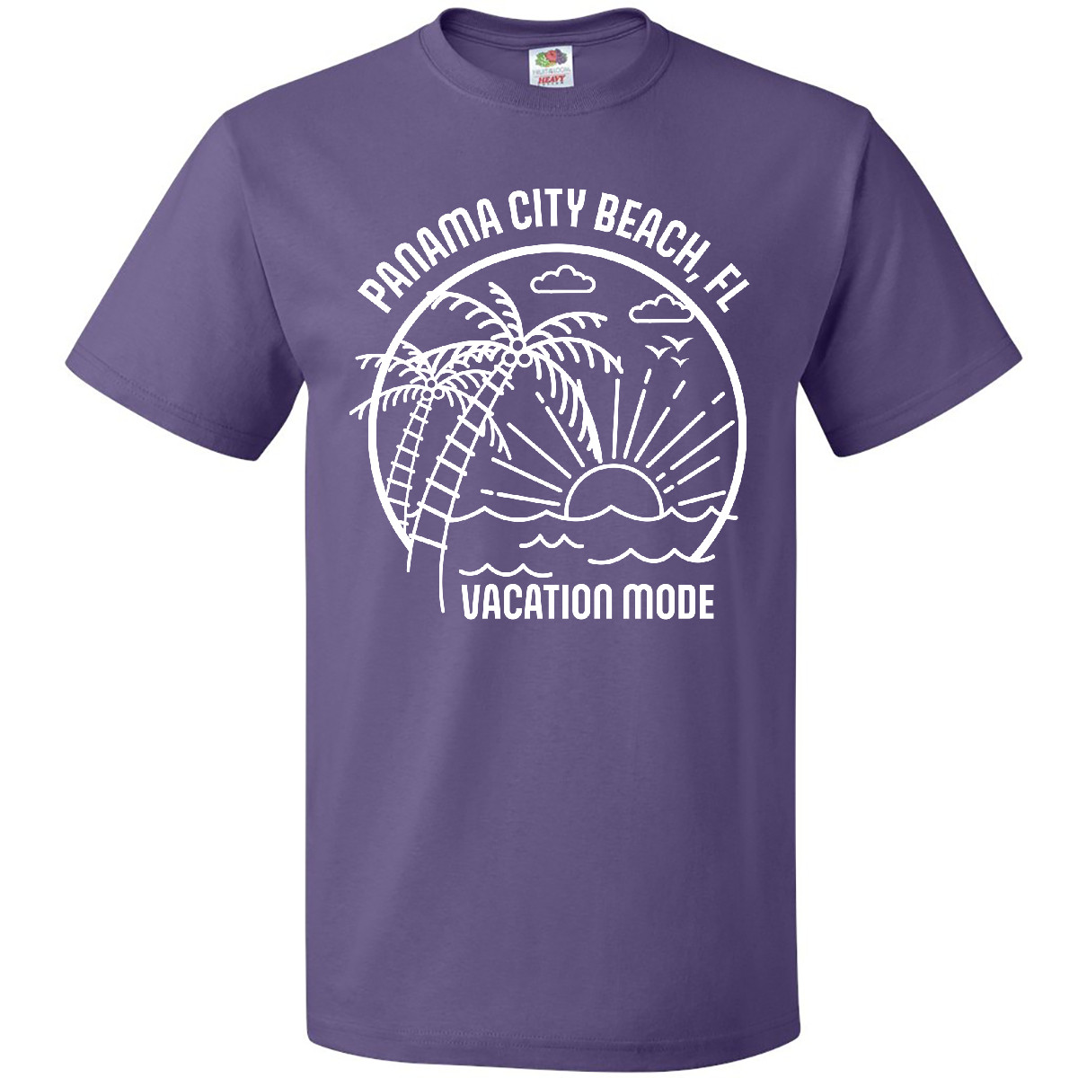 Inktastic Summer Vacation Mode Panama City Beach Florida T-Shirt Sunshine Fun - Picture 9 of 13