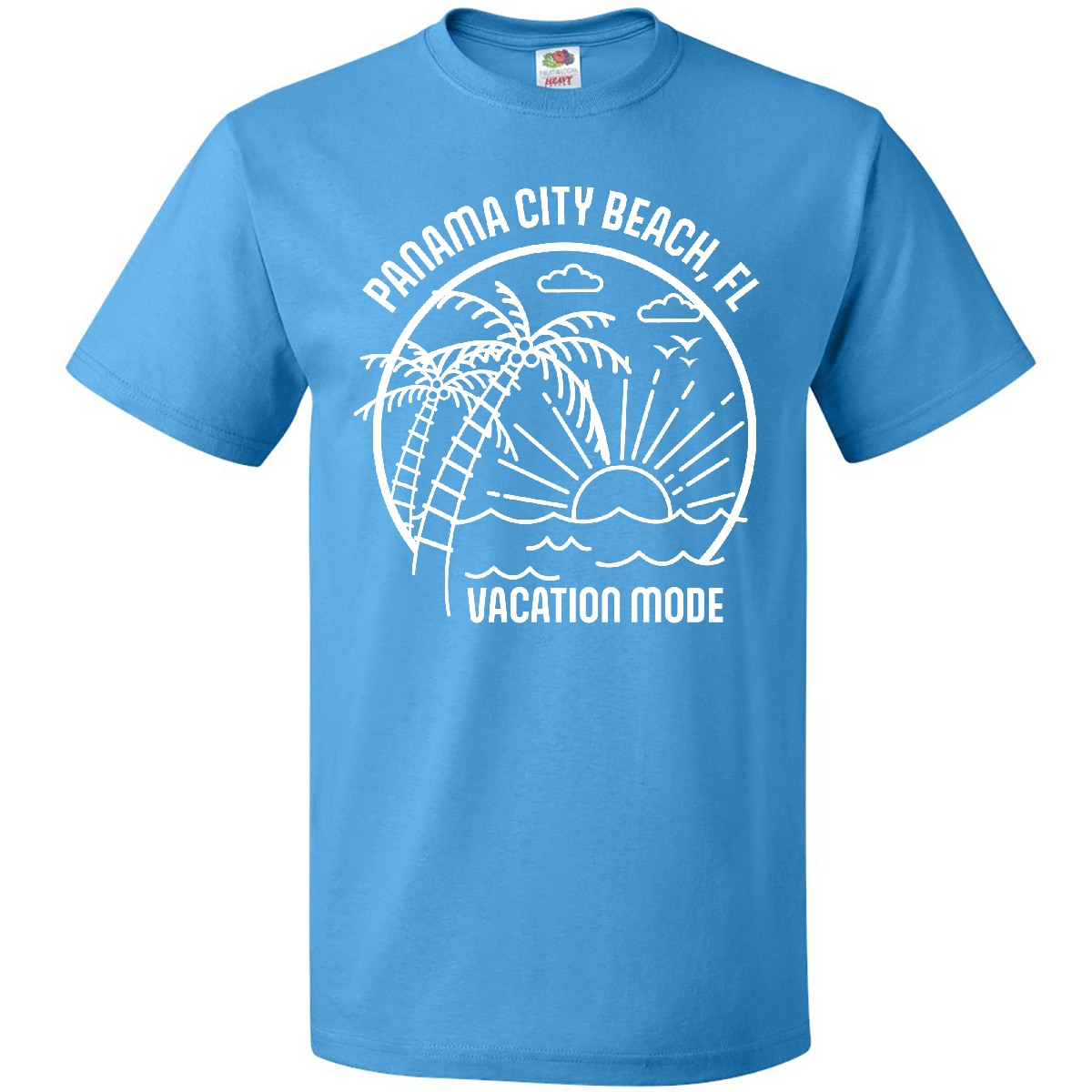 Inktastic Summer Vacation Mode Panama City Beach Florida T-Shirt Sunshine Fun - Picture 7 of 13