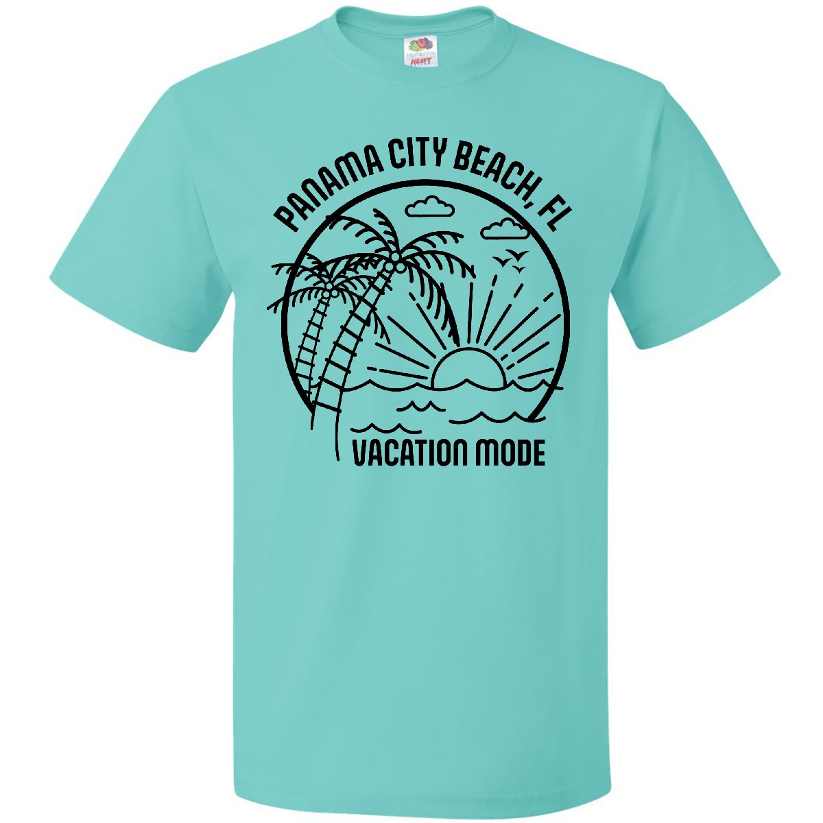 Inktastic Summer Vacation Mode Panama City Beach Florida T-Shirt Sunshine Fun - Picture 7 of 8
