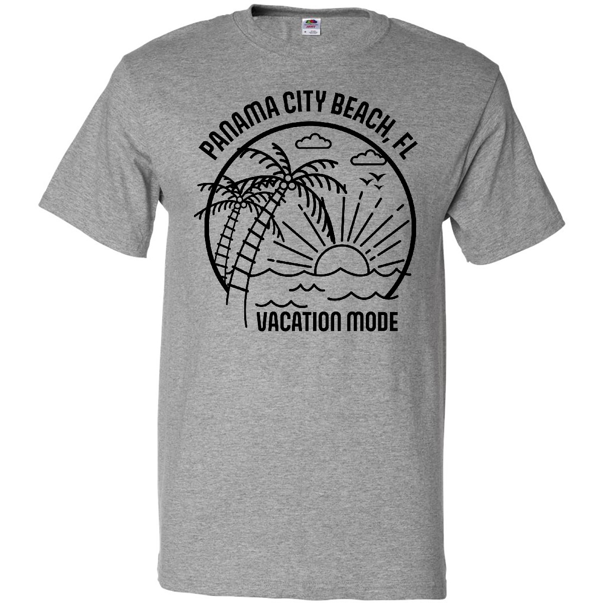 Inktastic Summer Vacation Mode Panama City Beach Florida T-Shirt Sunshine Fun - Picture 3 of 8