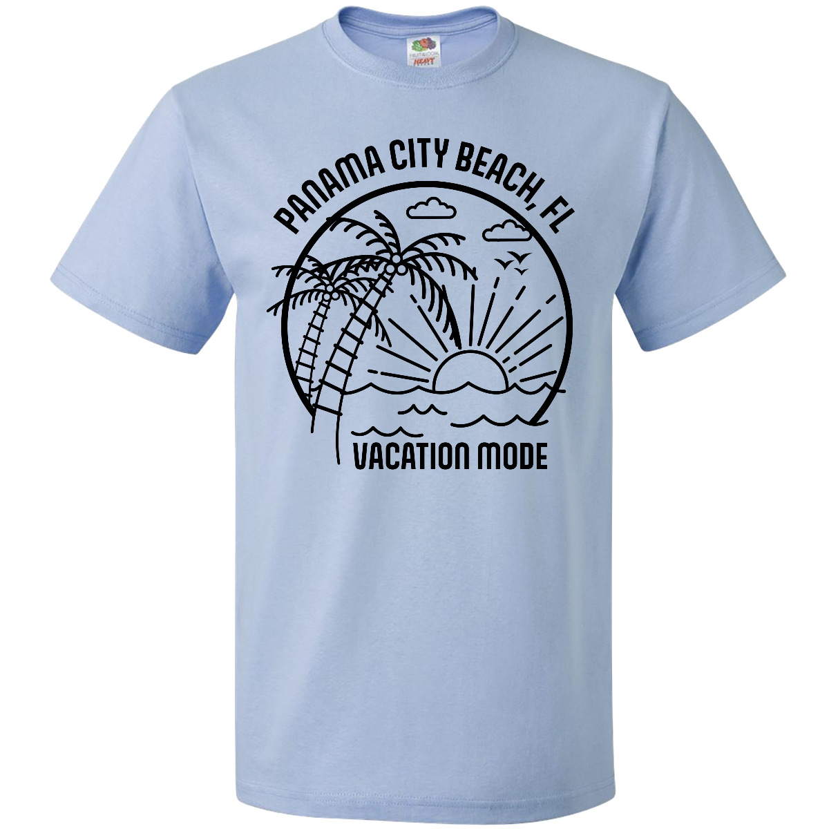 Inktastic Summer Vacation Mode Panama City Beach Florida T-Shirt Sunshine Fun - Picture 4 of 8