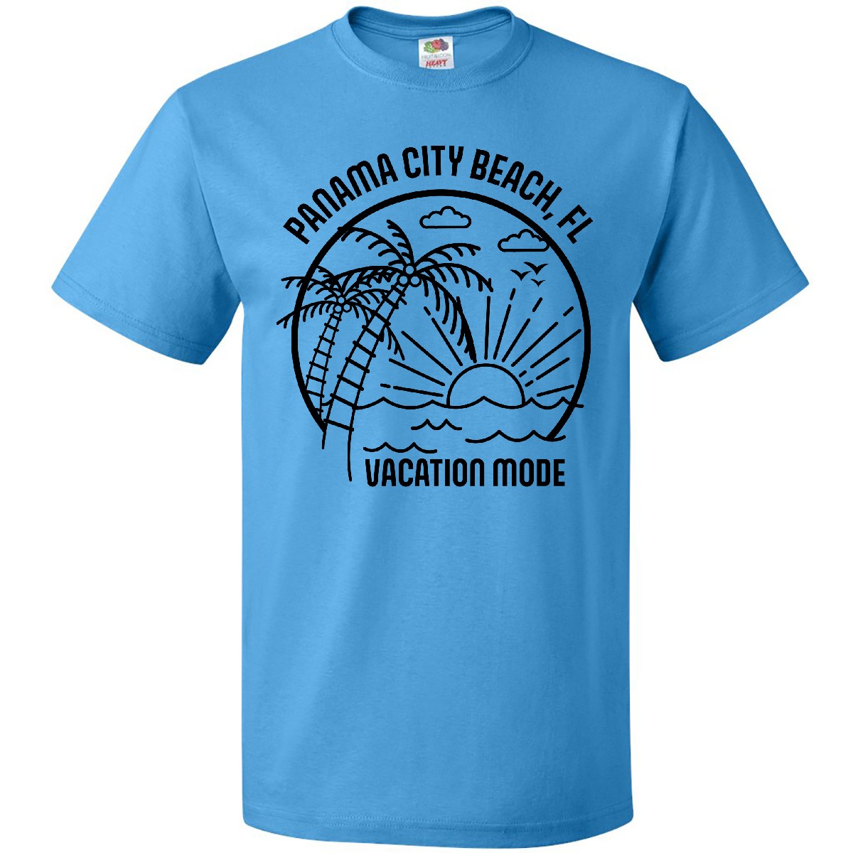 Inktastic Summer Vacation Mode Panama City Beach Florida T-Shirt Sunshine Fun - Picture 5 of 8