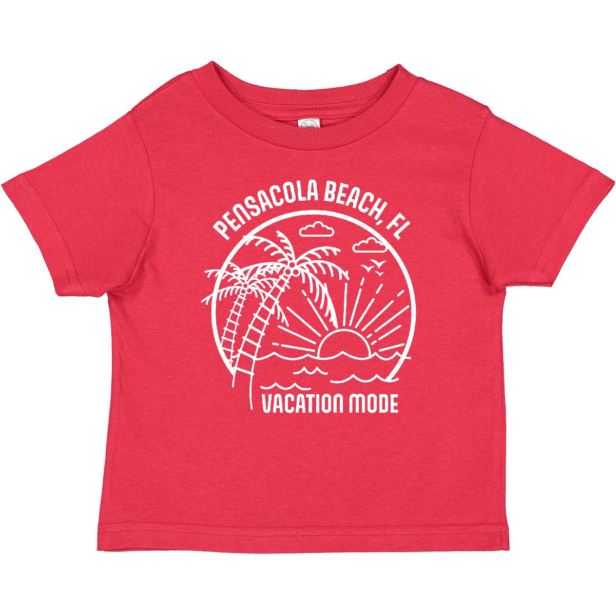 Inktastic Summer Vacation Mode Pensacola Beach Florida Baby T-Shirt Sunshine Fun - Picture 8 of 10