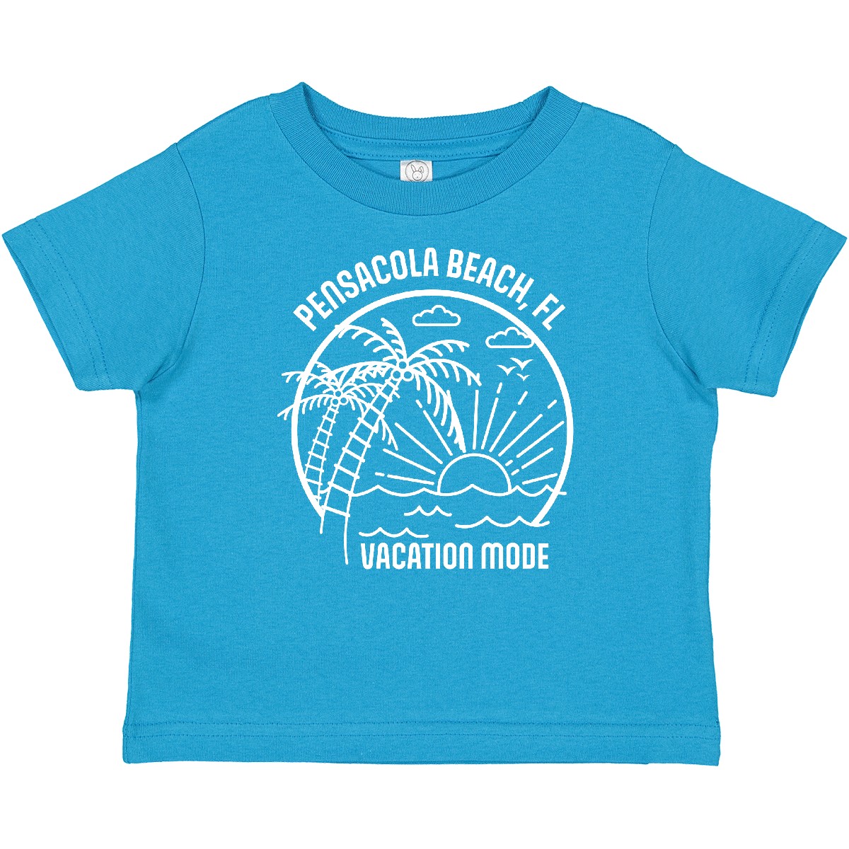 Inktastic Summer Vacation Mode Pensacola Beach Florida Baby T-Shirt Sunshine Fun - Picture 10 of 10