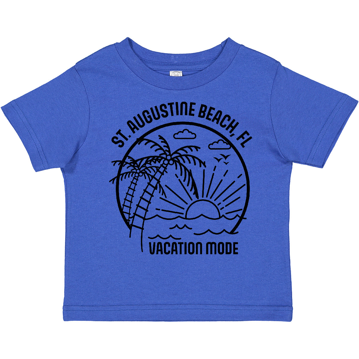 Inktastic Summer Vacation Mode St. Augustine Beach Florida Toddler T-Shirt Fun - Picture 8 of 10