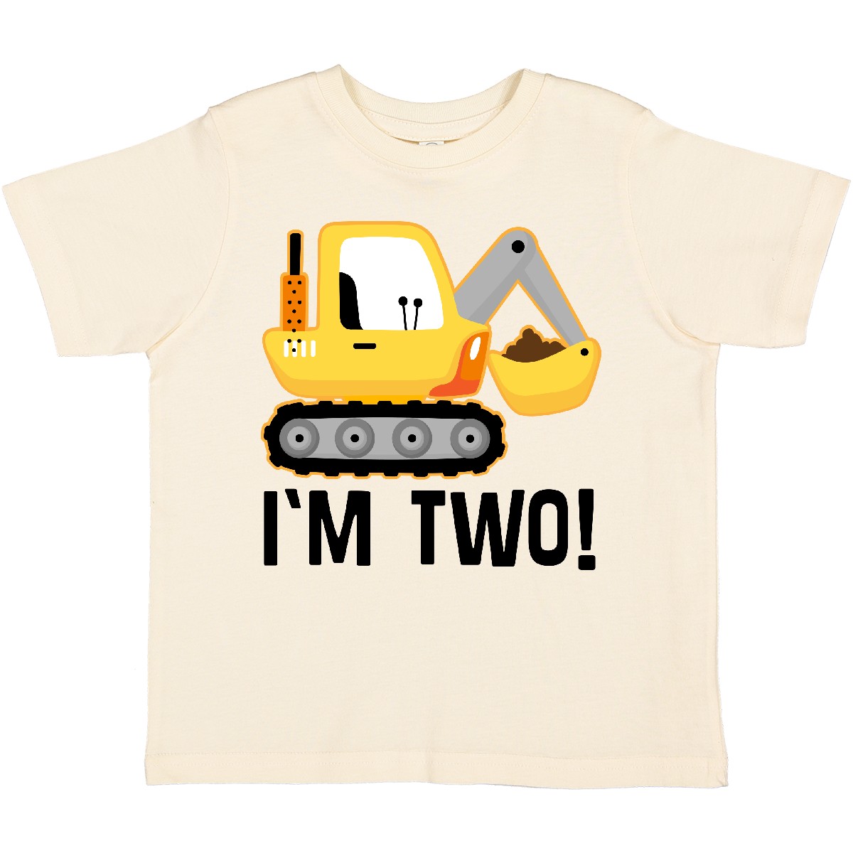 construction 2nd birthday shirt