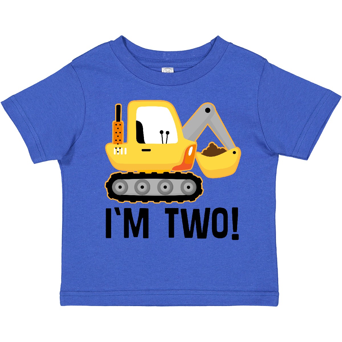 2nd birthday construction shirt
