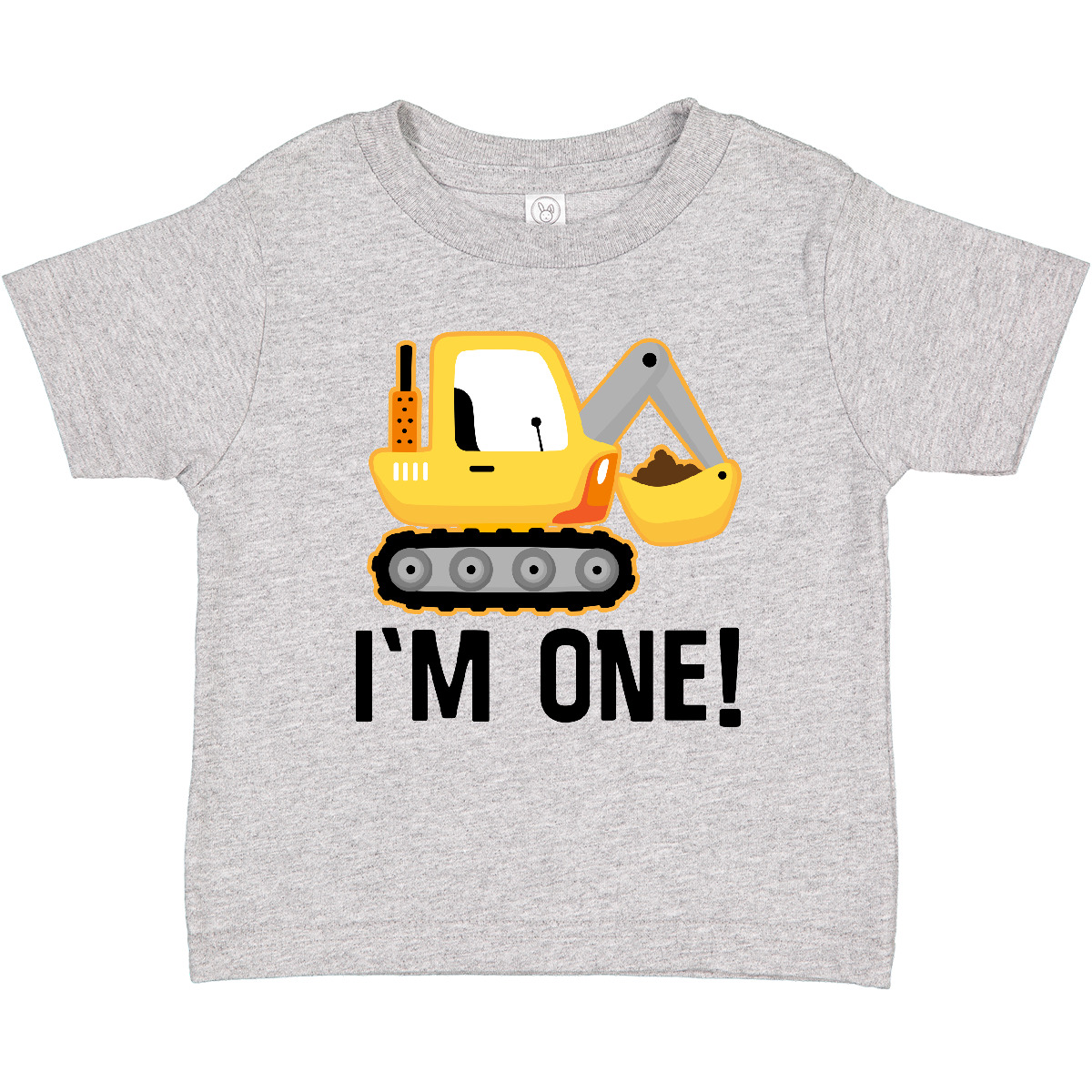 Inktastic 1st Birthday Construction Truck Boy Outfit Baby T-Shirt 1 Year Old - Picture 3 of 7
