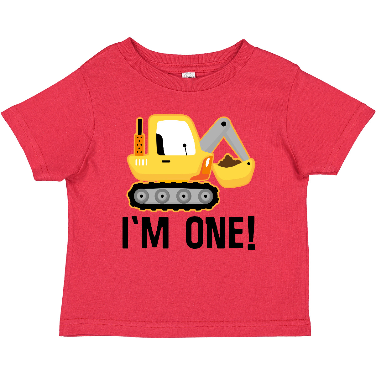 Inktastic 1st Birthday Construction Truck Boy Outfit Baby T-Shirt 1 Year Old - Picture 6 of 7