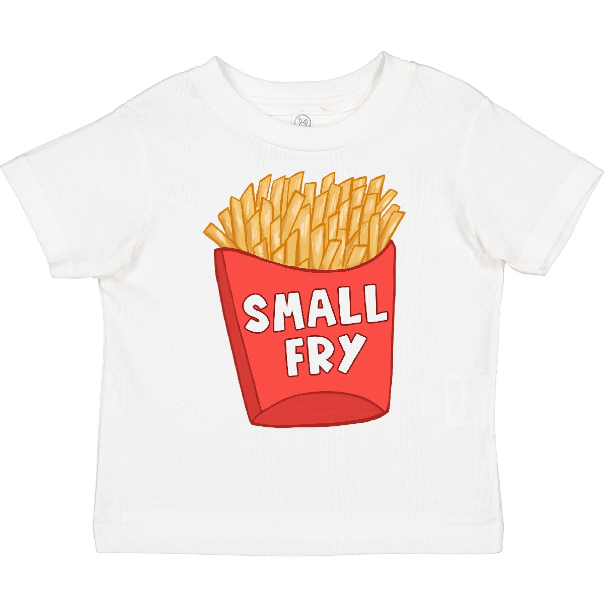 Inktastic Small Fry Toddler T-Shirt Food Junior Fries French Little New Tiny Gem - Picture 8 of 9