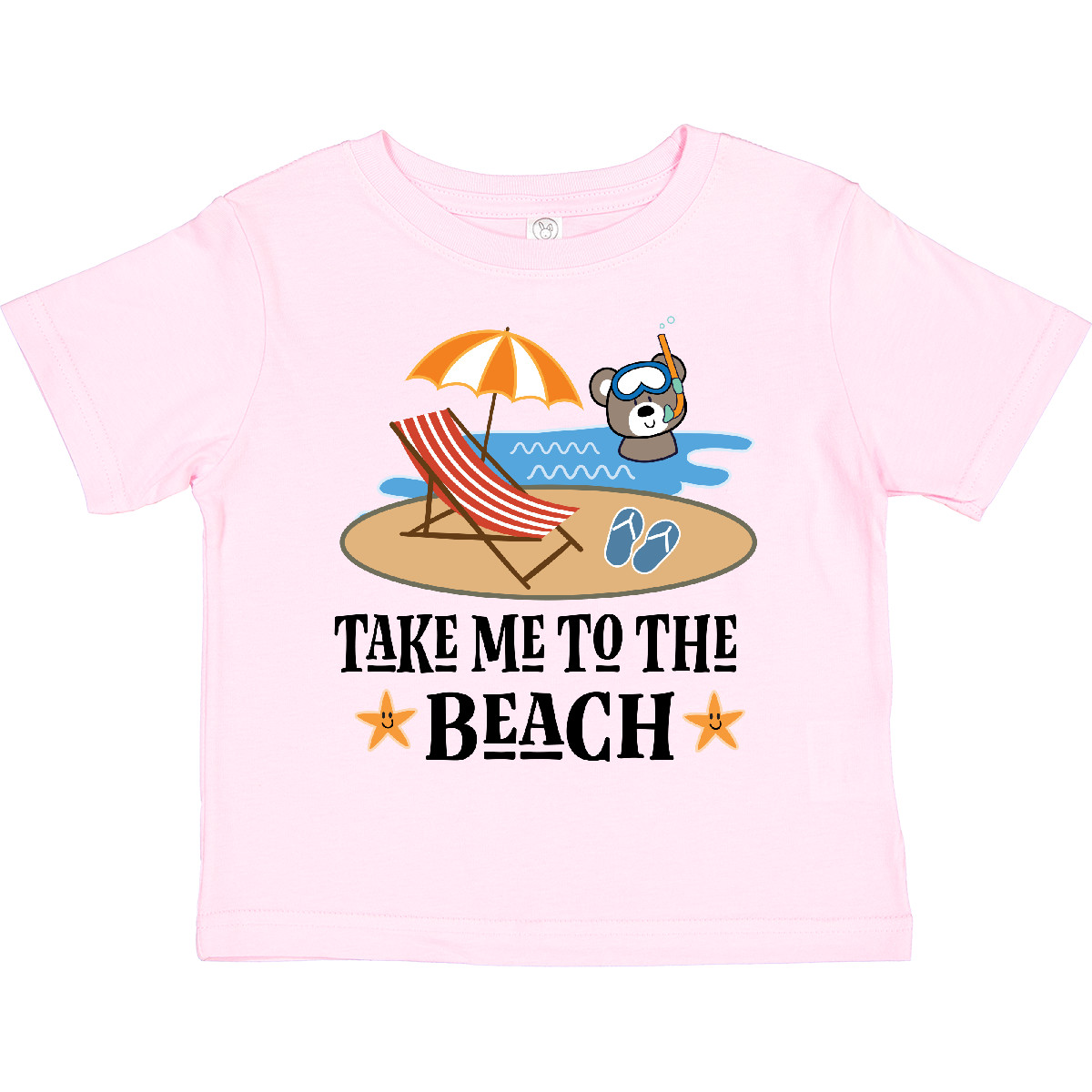 Inktastic Beach Vacation Florida California Toddler T-Shirt Travel Ocean Sea Kid