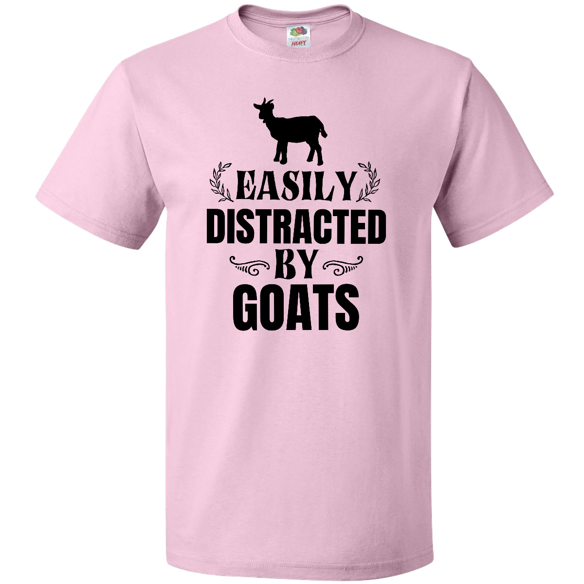 Inktastic Easily Distracted By Goats T-Shirt Animals Pet I Lover Family Funny - Picture 8 of 12