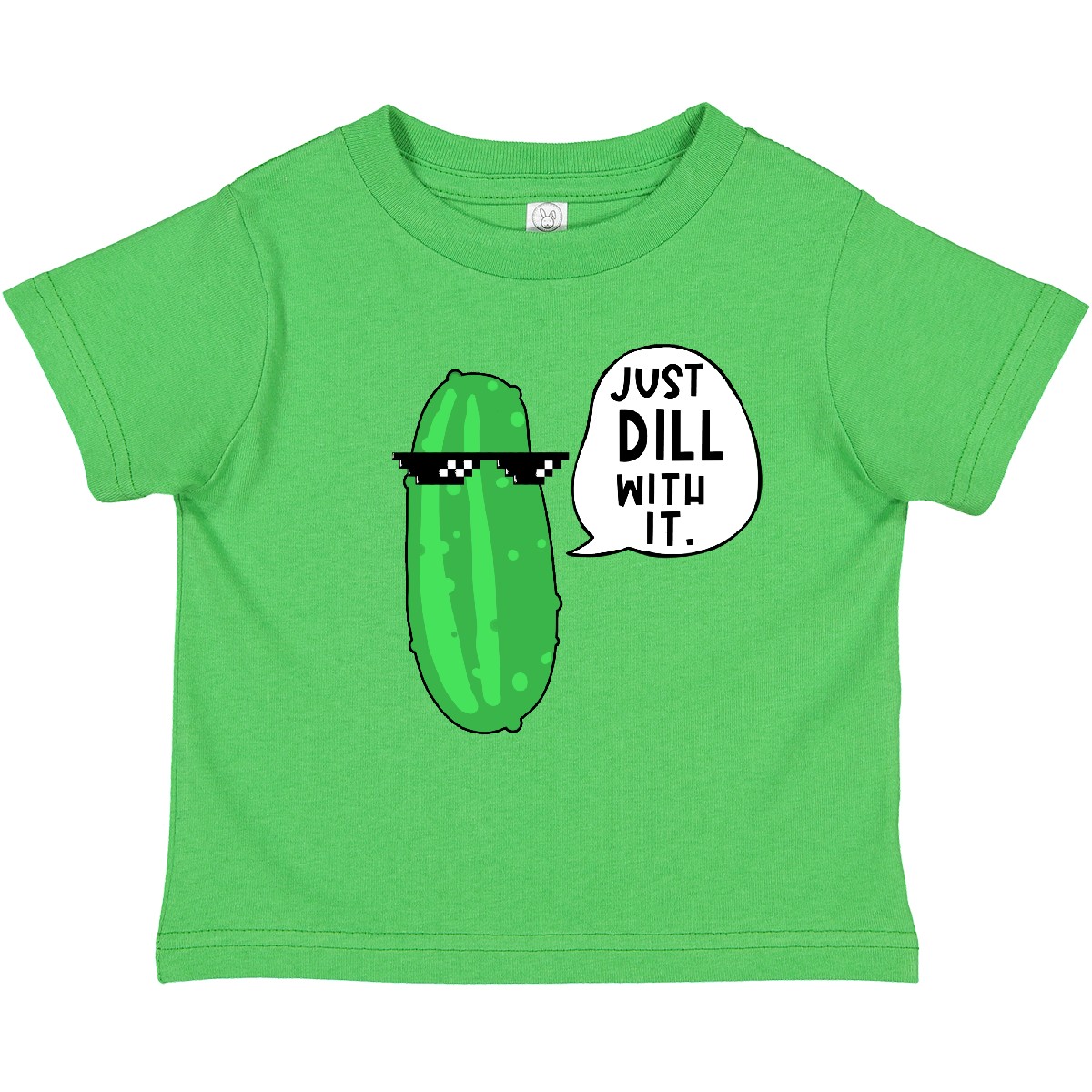 Inktastic Just Dill With It Chill Dill Pickle In Sunglasses 
