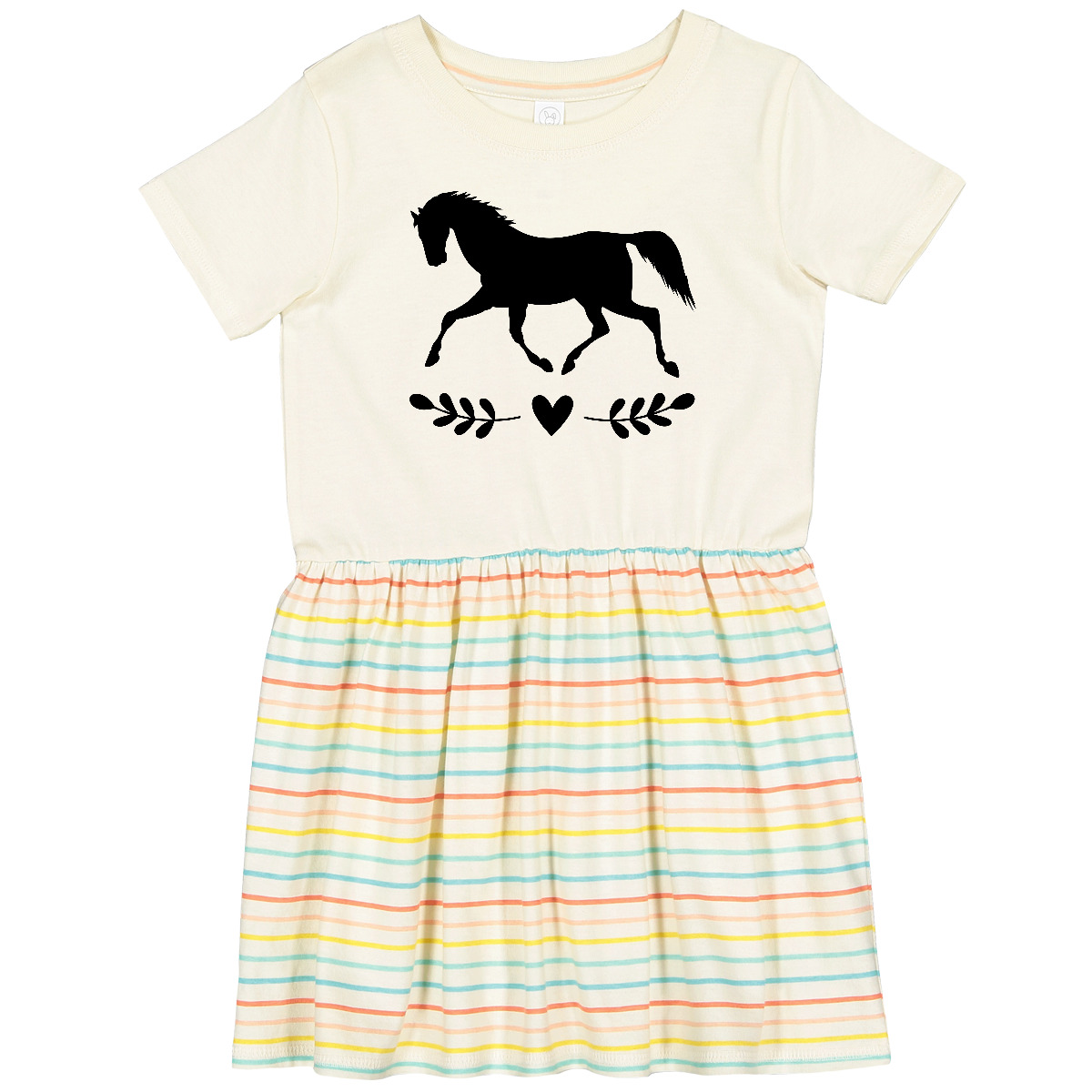 Inktastic Horse For Girls Toddler Dress Lover Gifts Design Clothes Hws - Picture 4 of 7