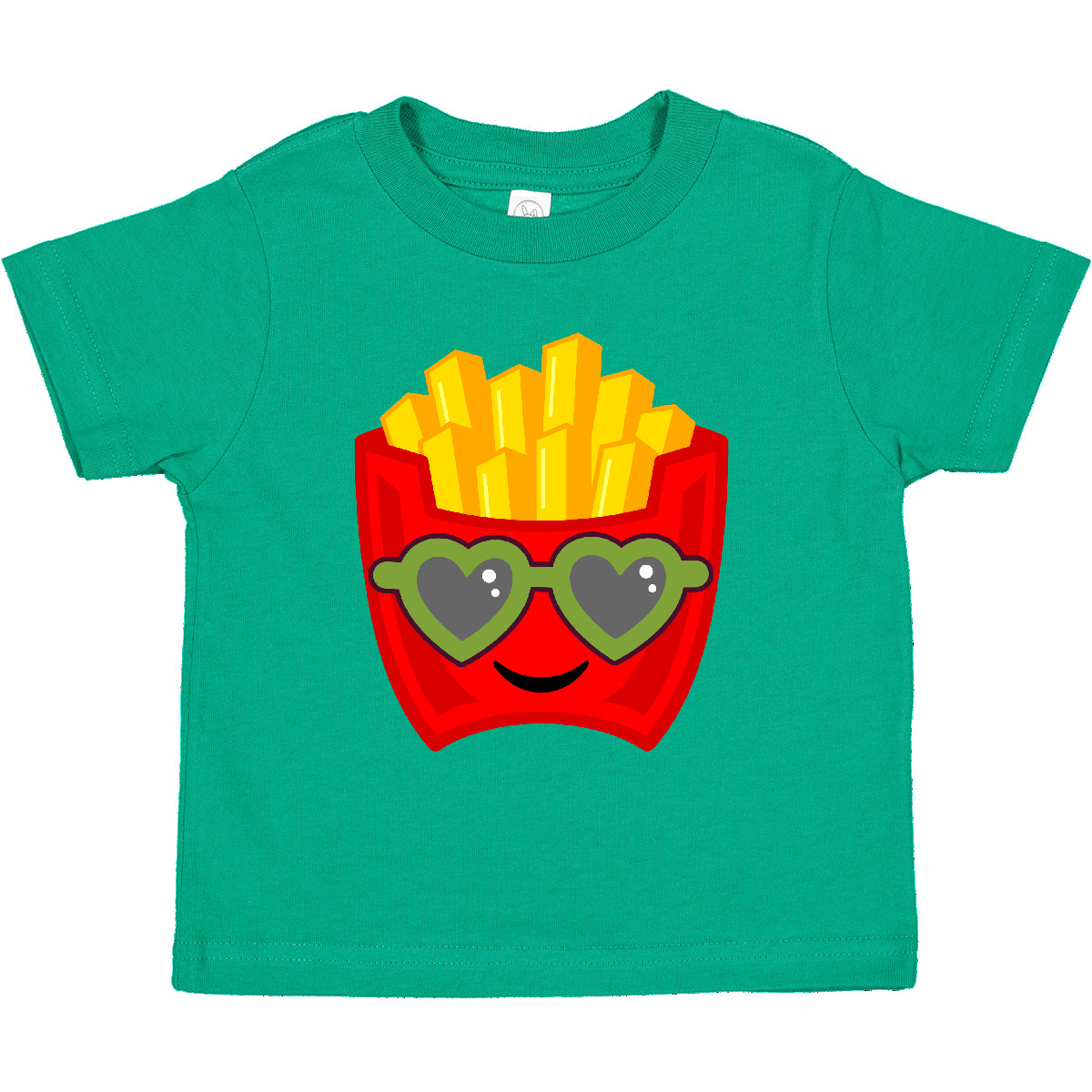 Inktastic French Fries Funny Fry Lover Toddler T-Shirt Childs Fast Food Favorite - Picture 9 of 15