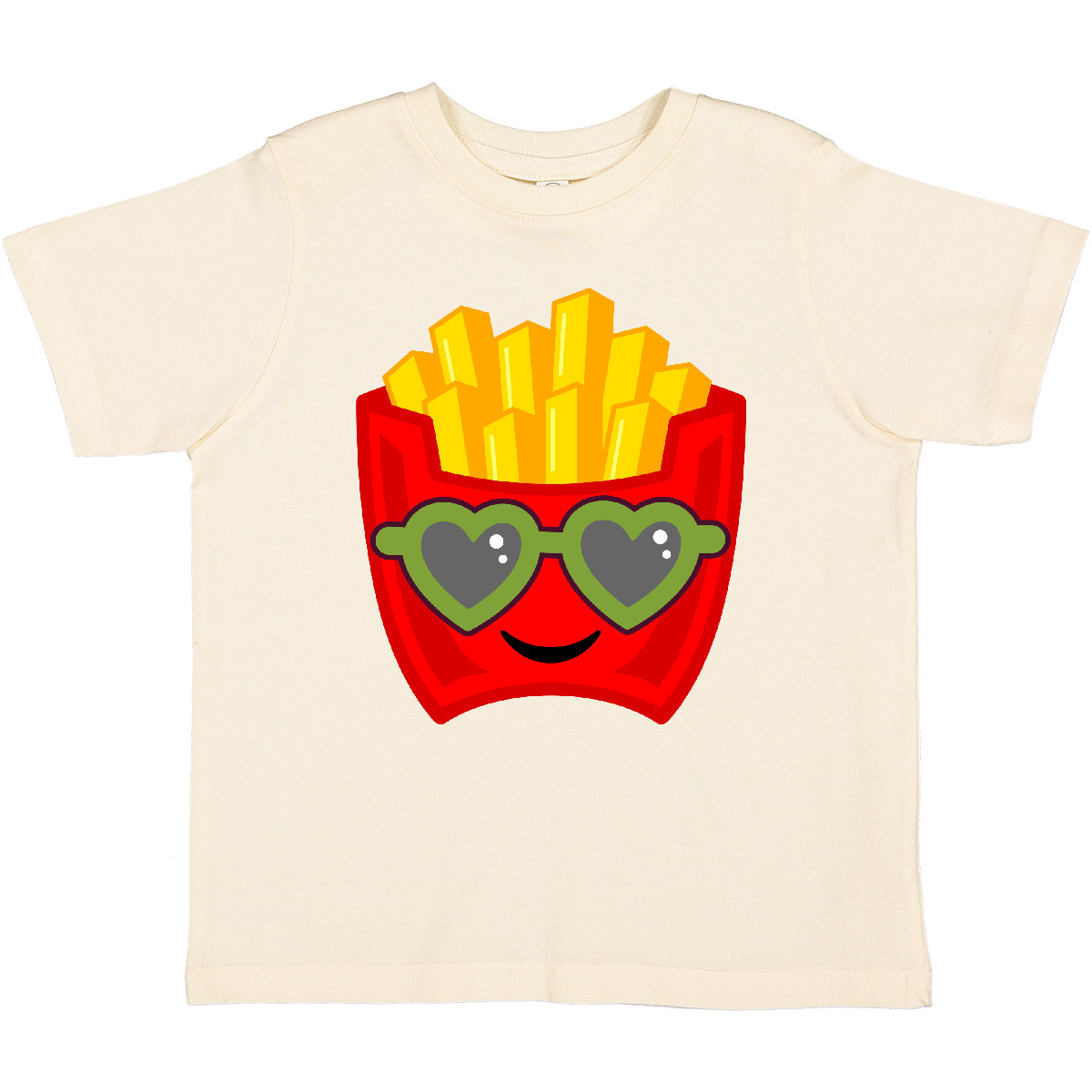 Inktastic French Fries Funny Fry Lover Toddler T-Shirt Childs Fast Food Favorite - Picture 10 of 15