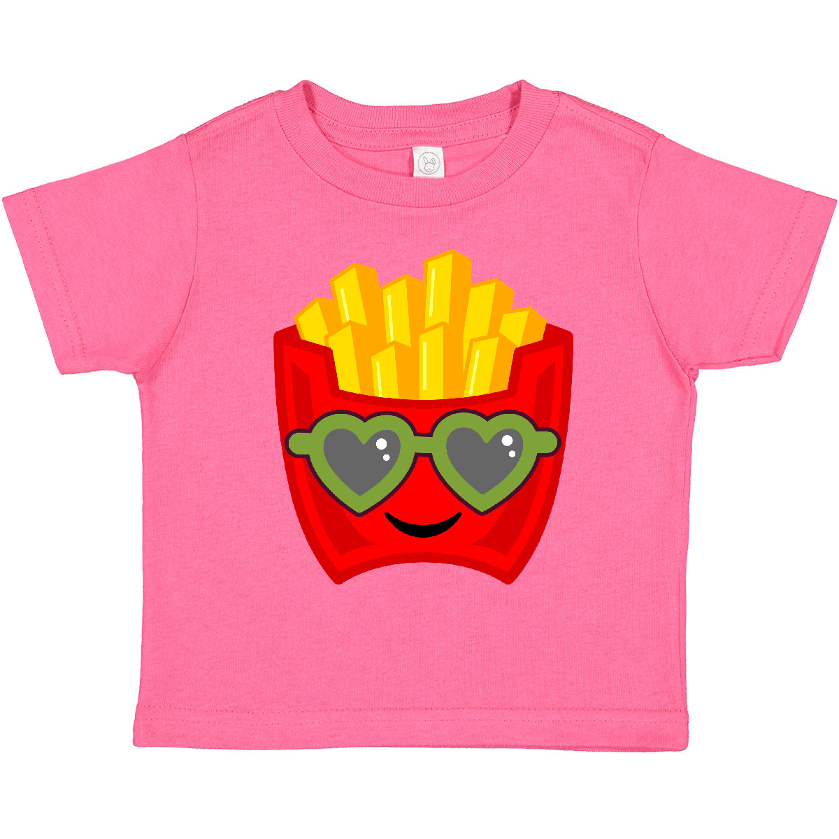Inktastic French Fries Funny Fry Lover Toddler T-Shirt Childs Fast Food Favorite - Picture 8 of 15