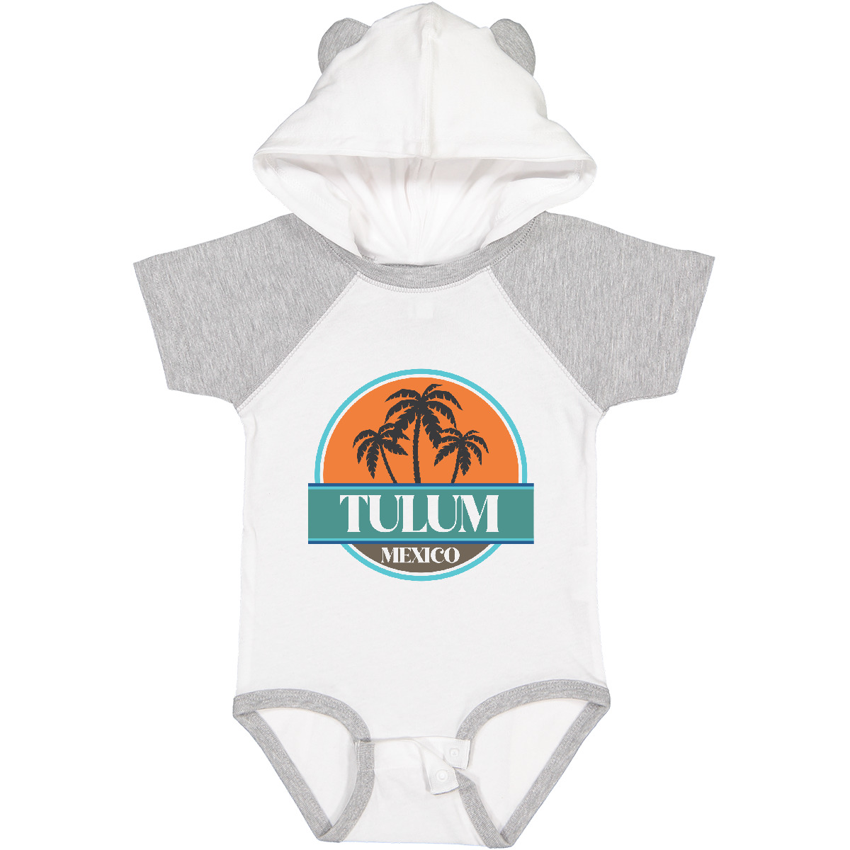 Inktastic Tulum Mexiko Urlaub Geschenk Baby Body mexikanische Kleidung Einteiler HWS - Bild 8 von 8