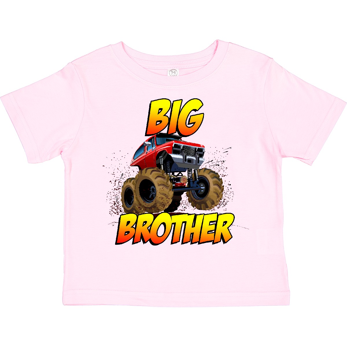 Inktastic Big Brother Monster Truck Toddler T-Shirt Child Preschooler Kid - Picture 9 of 12