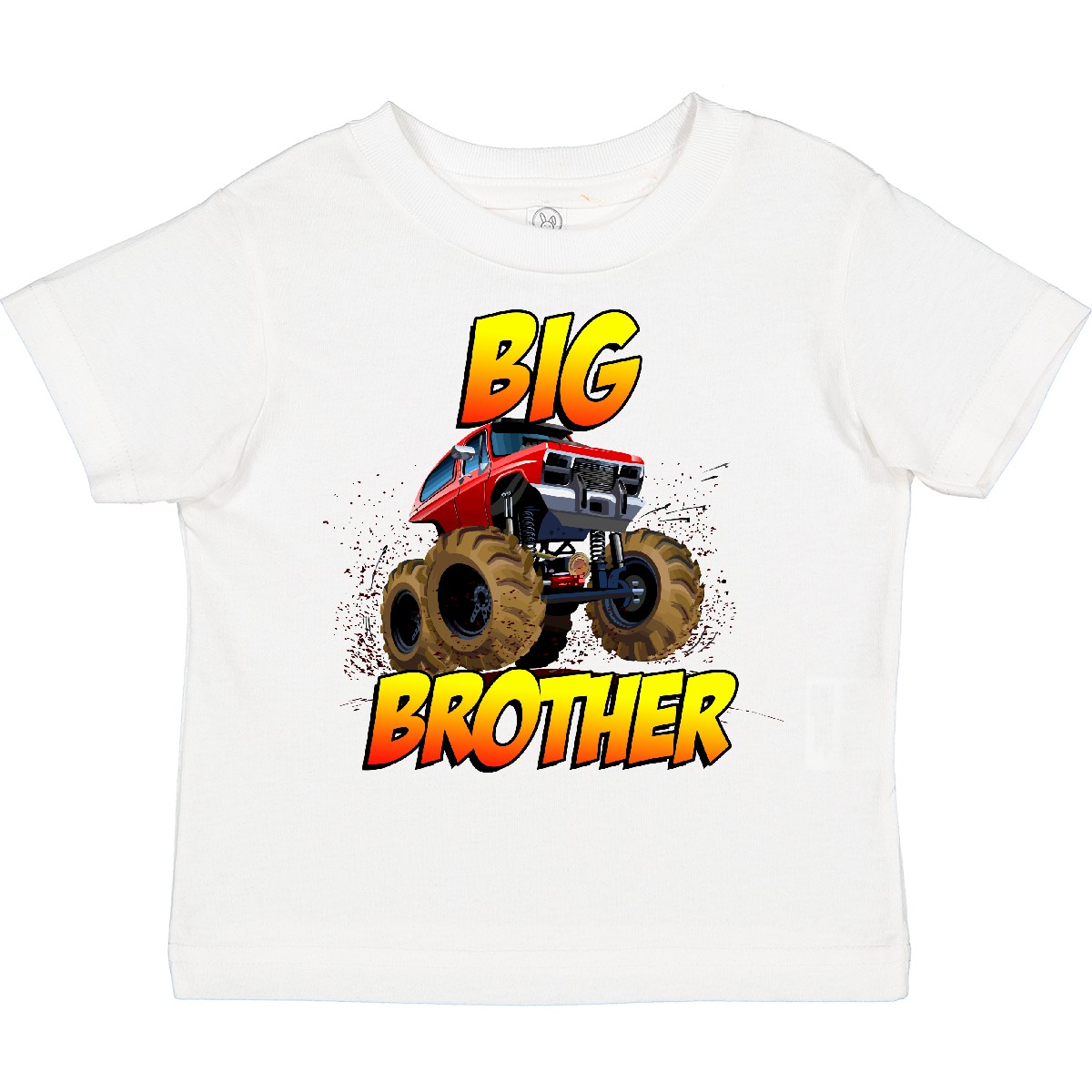 Inktastic Big Brother Monster Truck Toddler T-Shirt Child Preschooler Kid - Picture 11 of 12